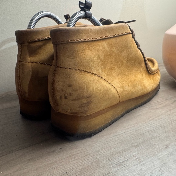 Clarks Men's Chukka Boots Suede Leather, Brown, Size 9.5 - Picture 5 of 9